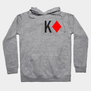 King of Diamonds (Playing Cards) Hoodie